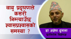 वायु प्रदूषणले कसरी निम्त्याउँछ श्वासप्रश्वासको समस्या ?